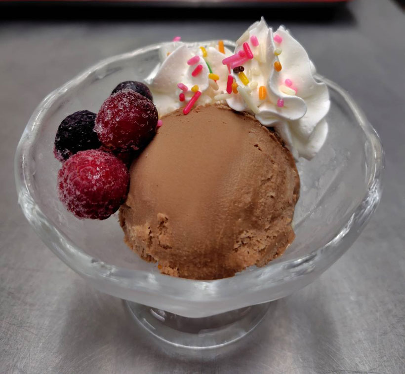 「キララメンバー様　」チョコベリーミニパフェ